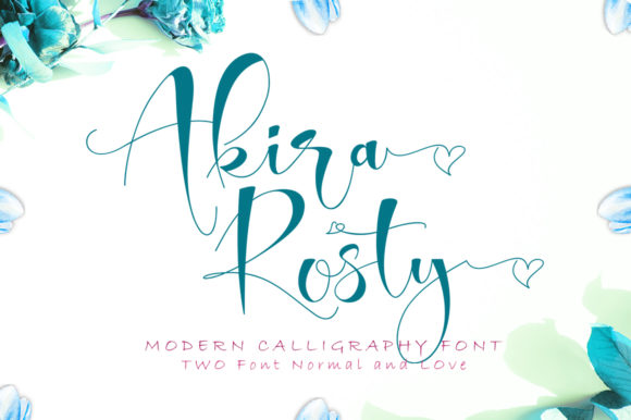 Akira Rosty: A Handwritten Font That Elevates Your Craft