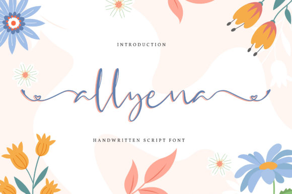 Allyena Font for a Whimsical Business Brand