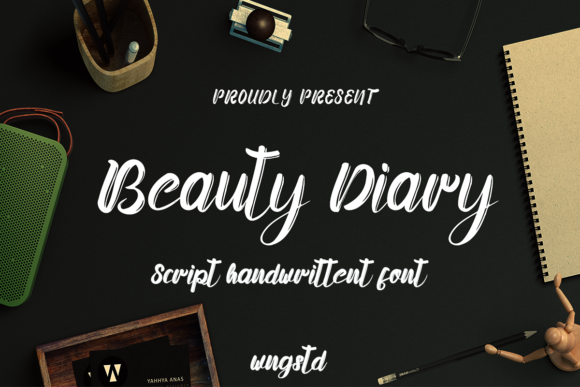 Beauty Diary: A Joyful Script Font for Creative Projects