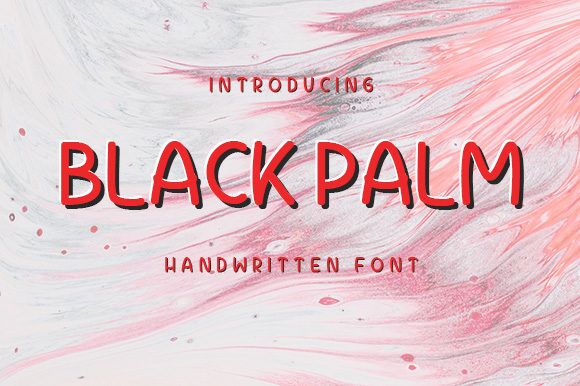 Black Palm: A Handwritten Font for Digital Branding