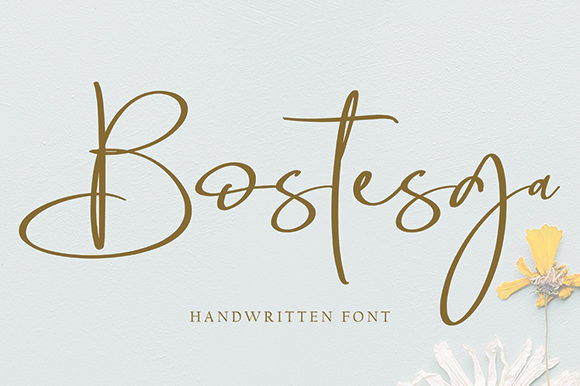 Bostesga Script Font Review