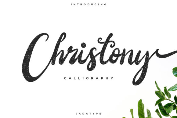 Christony: A Sweet Script Font for Web Design