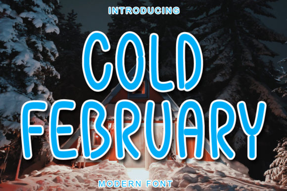 Cold February: A Handwritten Font for Creative Branding