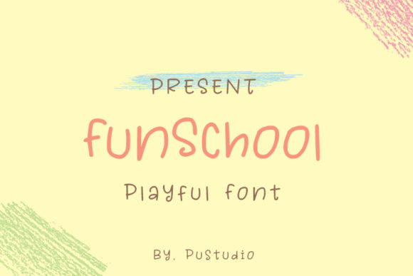 Fun School Font for Business Branding