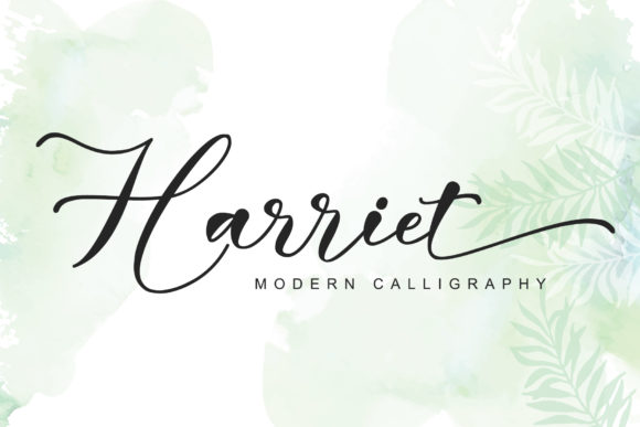 Harriet: A Refined Script Font for Handmade Creations