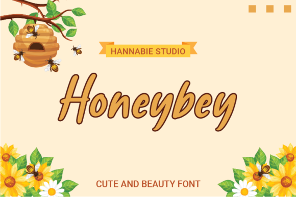 Honeybey: A Versatile Script Font for Digital Creatives