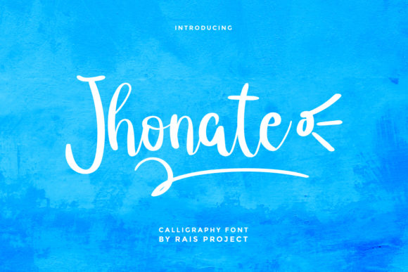 Jhonate: The Modern Script Font That Elevates Your Campaigns