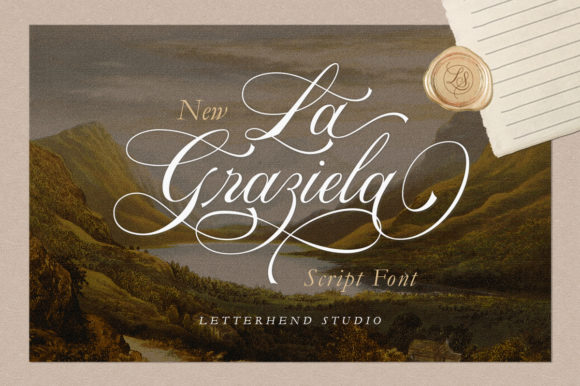 La Graziela: A Handwritten Font for Editorial Design