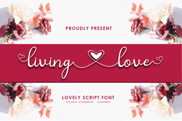 Living Love Font for Web Design and Branding