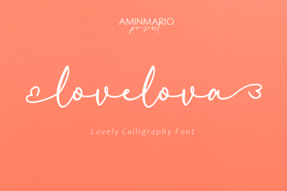 Lovelova: A Sweet Script Font for Romantic Branding Projects