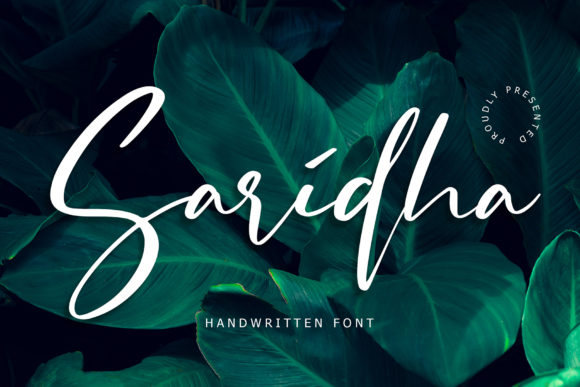 Saridha Font for Eye-Catching Brand Content