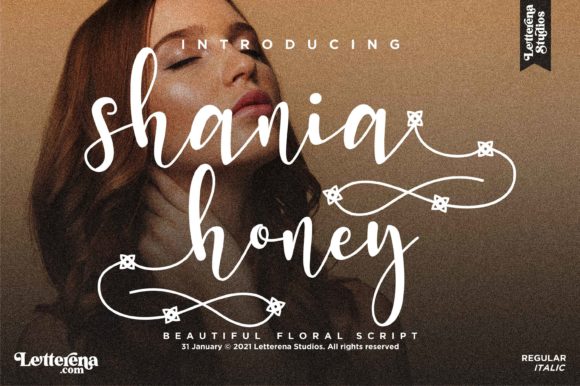 Shania Honey: A Font That Elevates Brand Identity