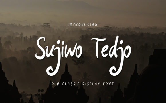 Sujiwo Tedjo: A Handwritten Typeface for Thoughtful Design
